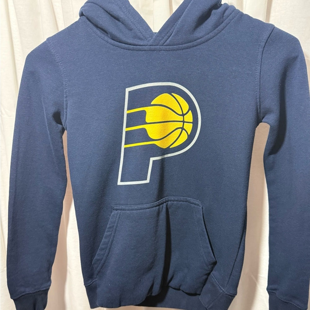 Indiana Pacers Navy & Yellow Kids Hoodie